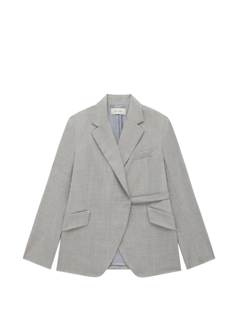 WE-AR4 single-breasted blazer - Grigio
