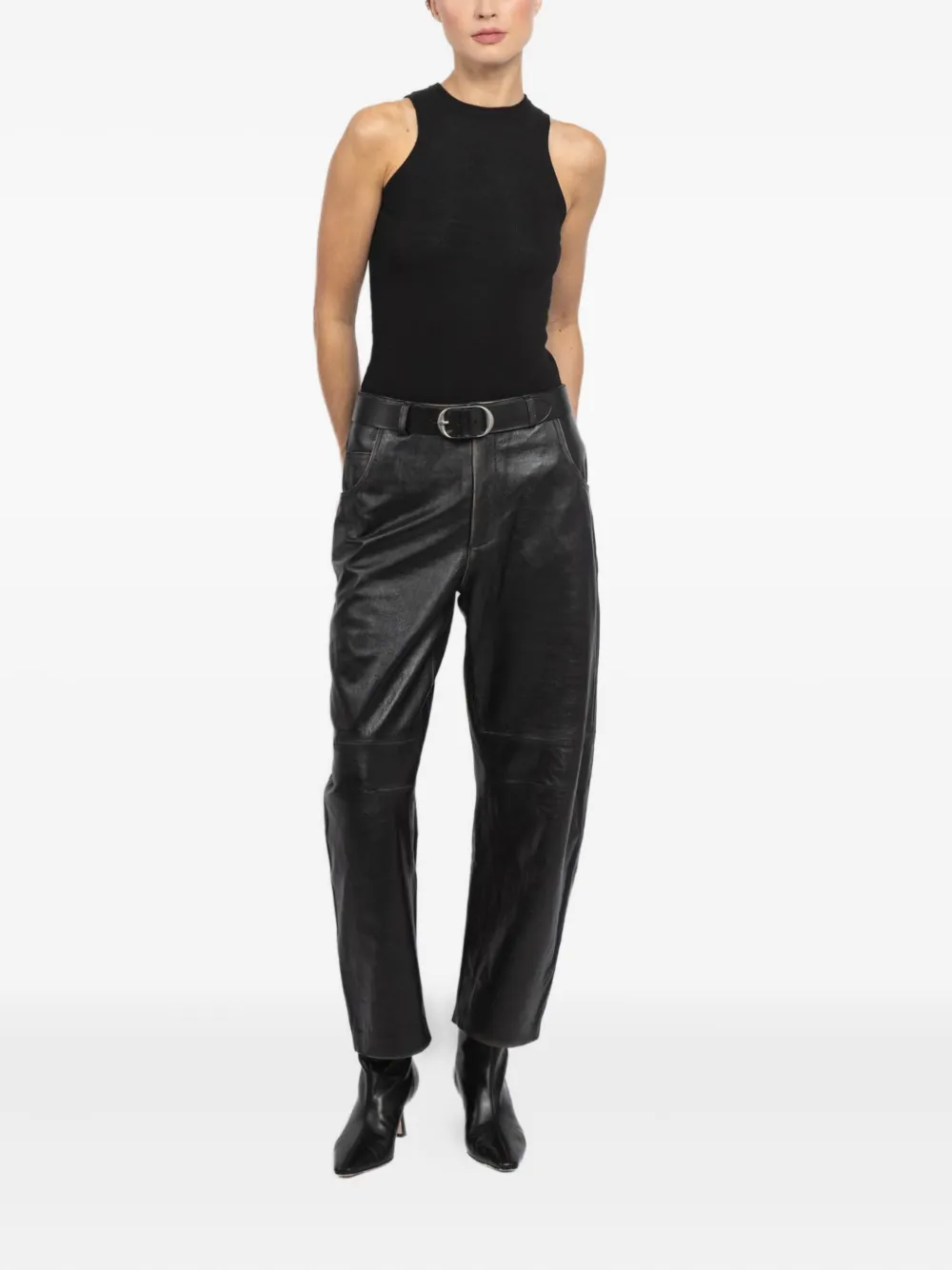 Giorgio Brato X Jade panelled pocket trousers - Zwart