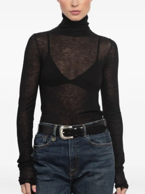 Sprwmn top con cuello de tortuga