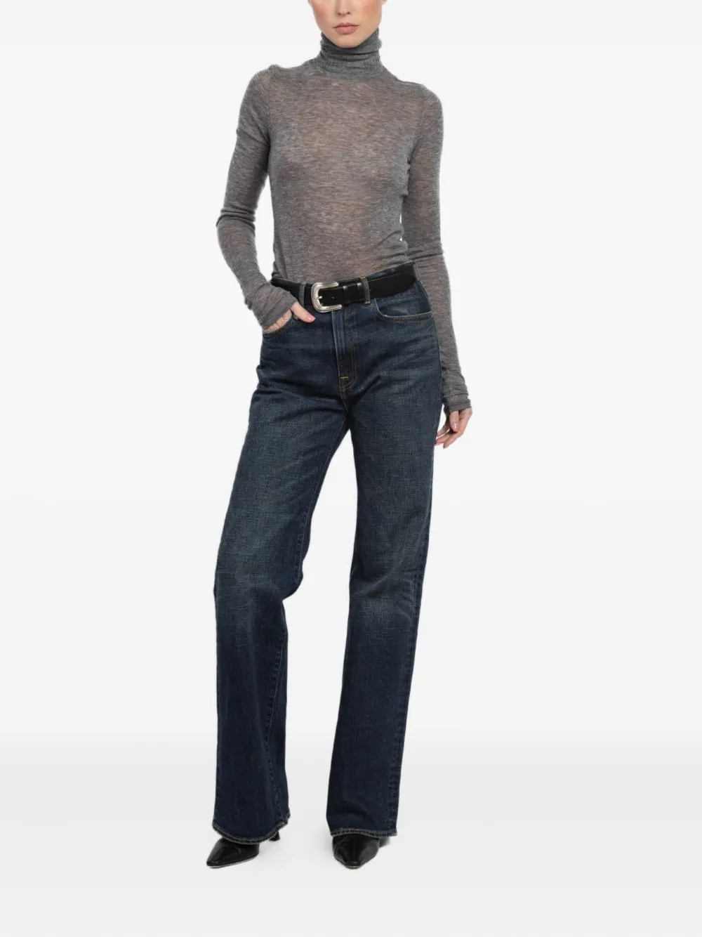 Sprwmn top con cuello de tortuga | Playeras y jerséis | Image 2