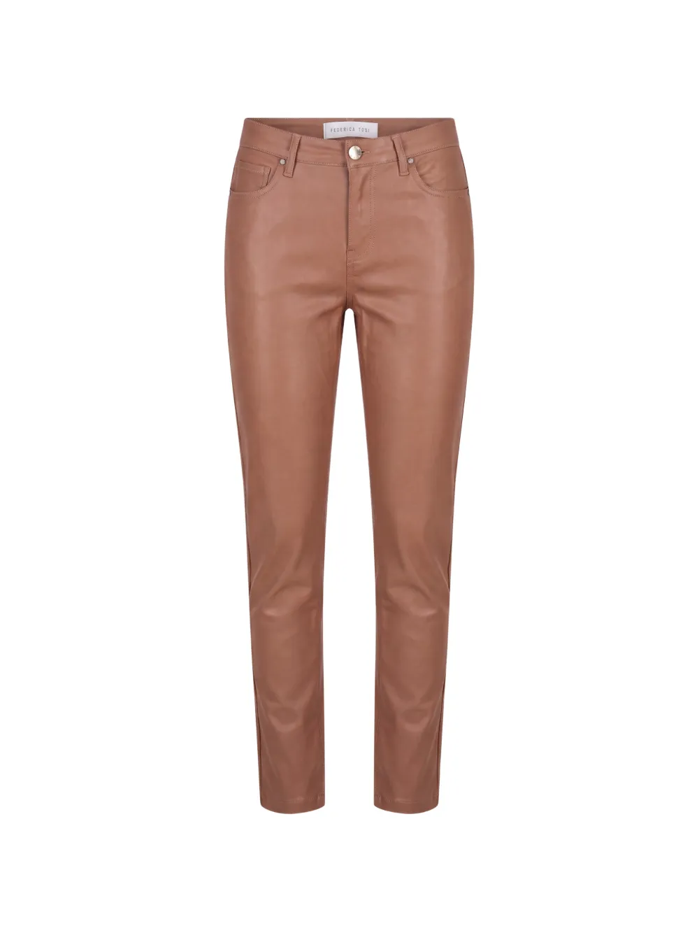 Federica Tosi straight-leg trousers Beige