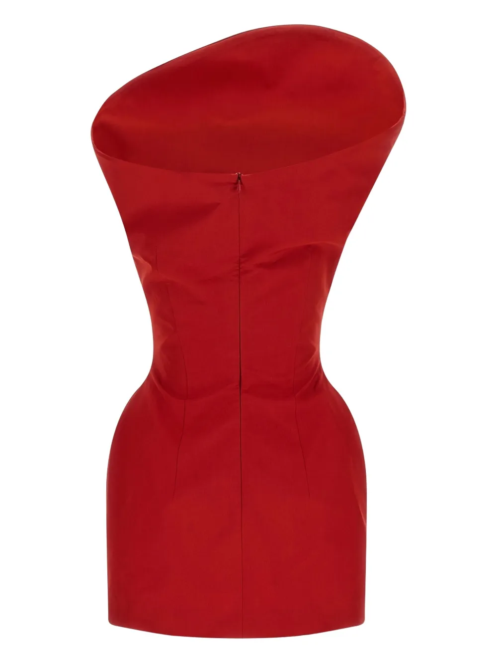 Magda Butrym Asymmetrische mini-jurk - Rood