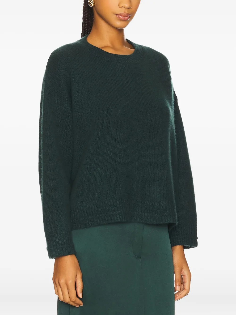 Sablyn Long-sleeve Sweater In Green