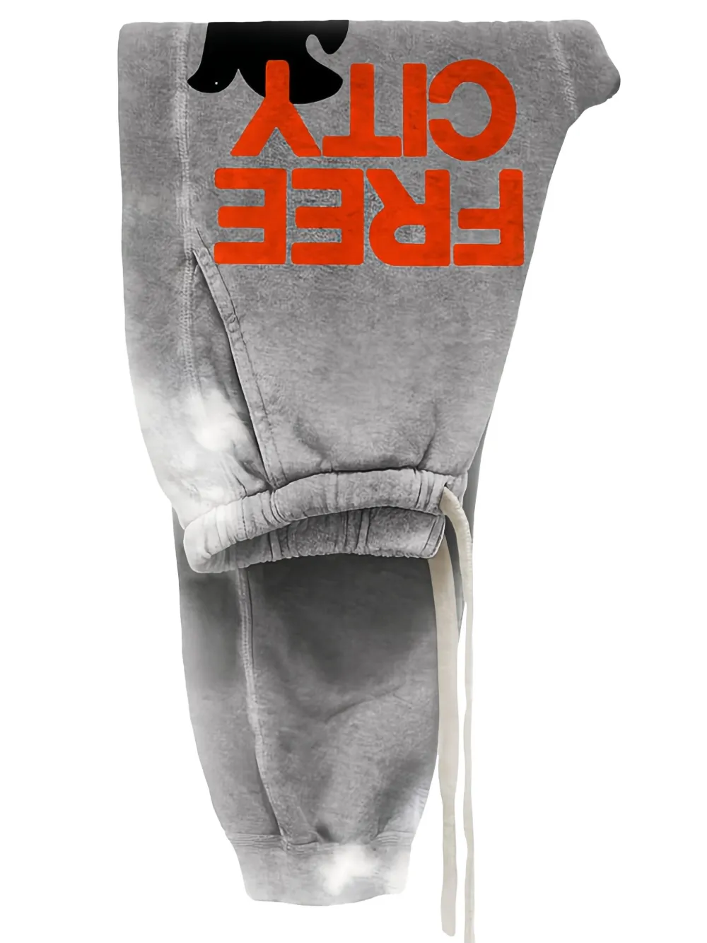 Freecity Drawstring-waist Track Pants In Gray