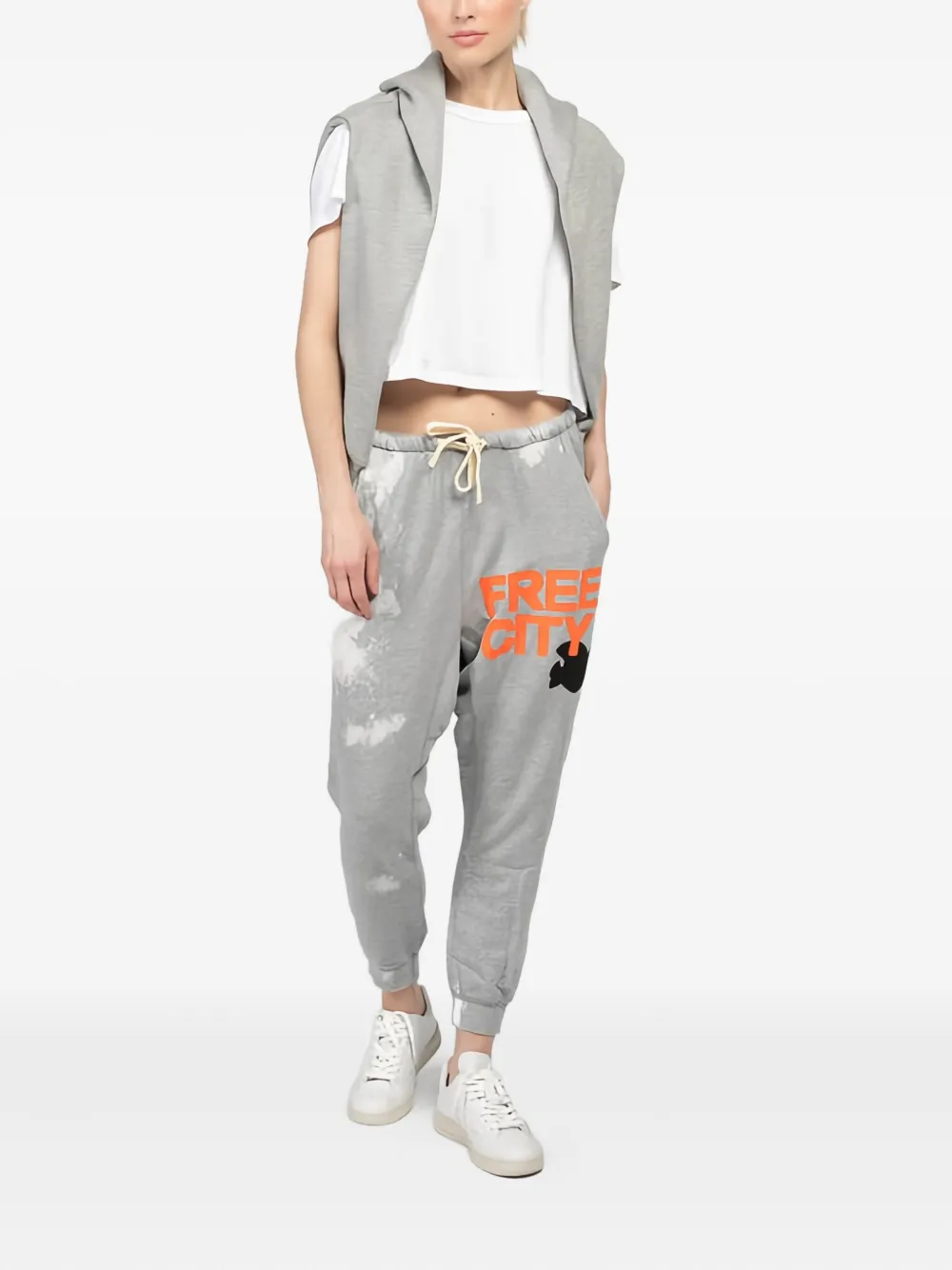 FreeCity pantalones de chándal con cordones | Pants | Image 2