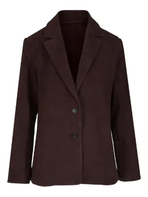 Veste En Cuir Vince Couleur Taupe - Taille XS - Style Biker - Très Bon état