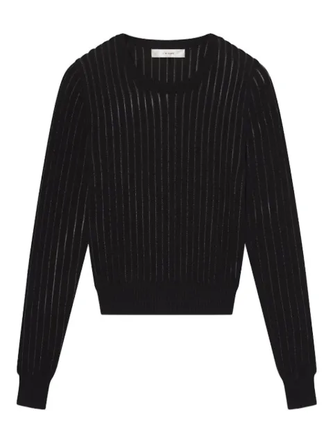 FRAME striped long-sleeve top