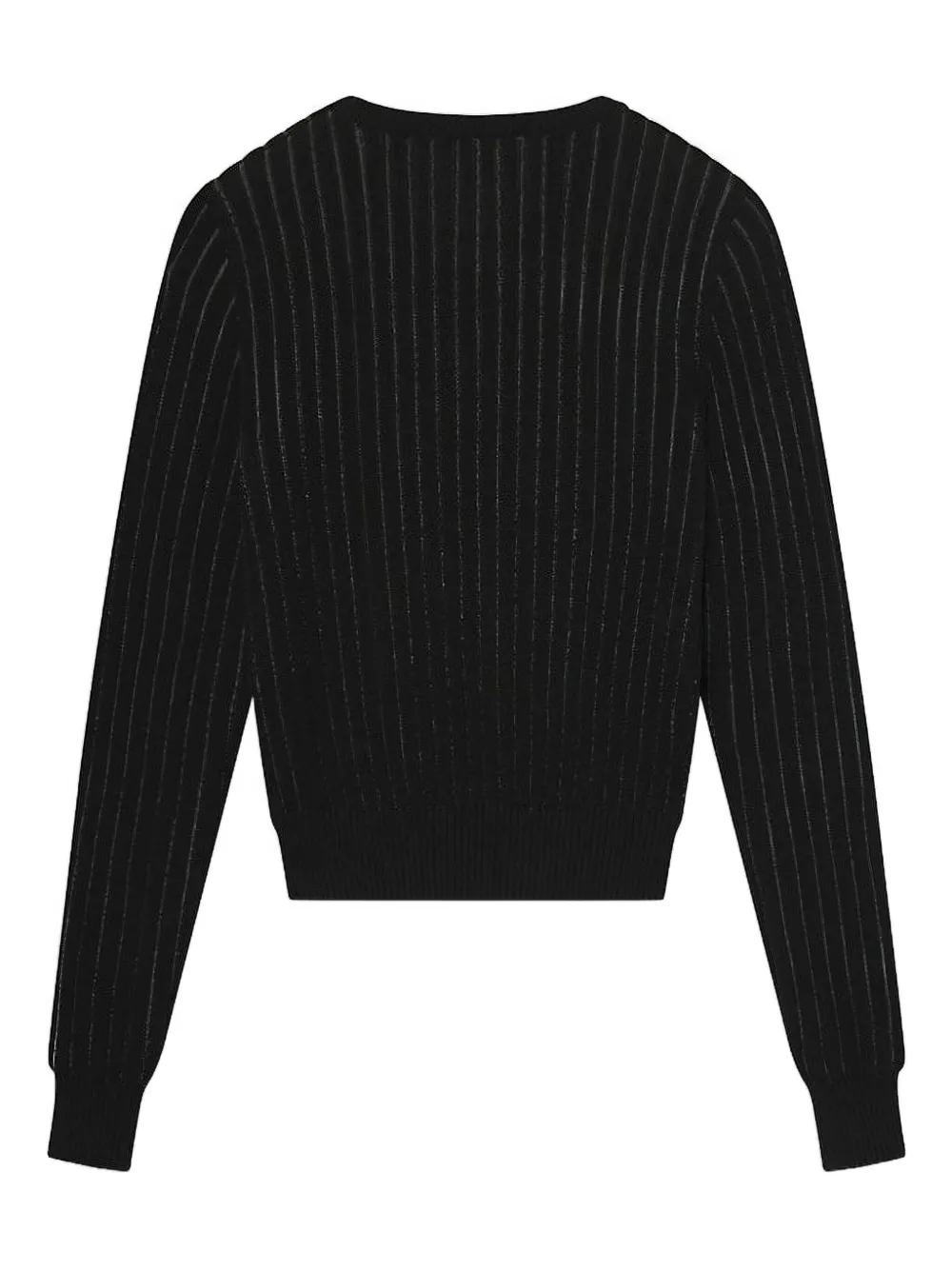 FRAME Gestreepte top Zwart