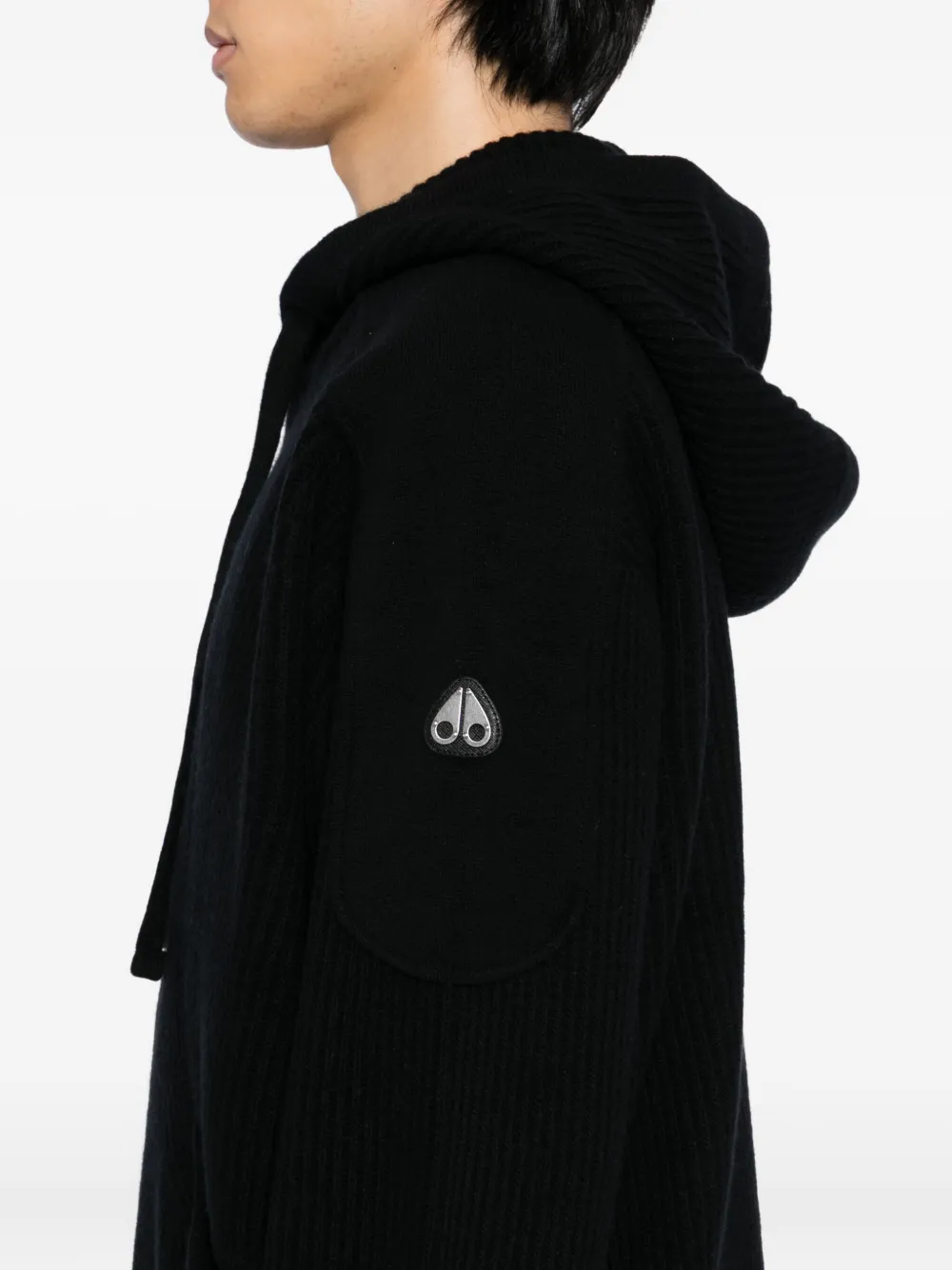 Moose Knuckles Colson pullover hoodie Zwart