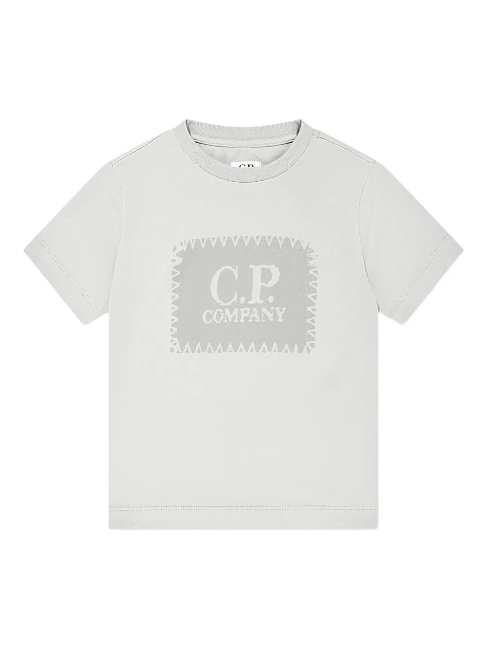 C.P. Company Kids logo-print T-shirt | Grey | Image 1