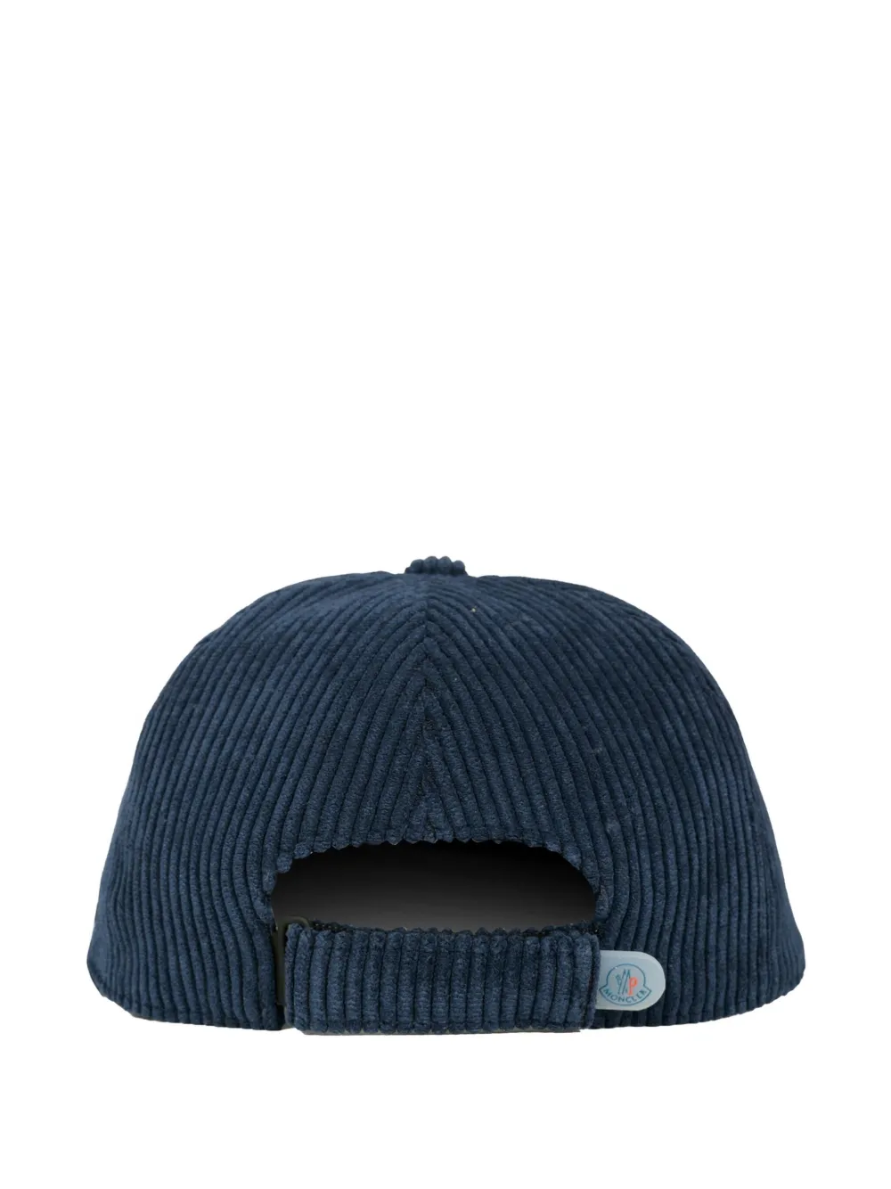 Moncler Enfant logo-patch cap - Blauw