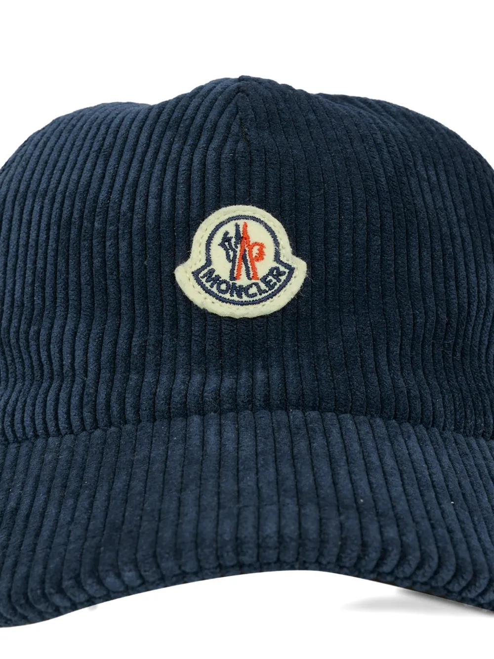 Moncler Enfant Pet met logopatch Blauw