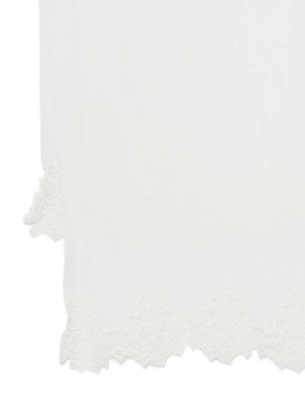 Ermanno Scervino lace-trim scarf | Image 2