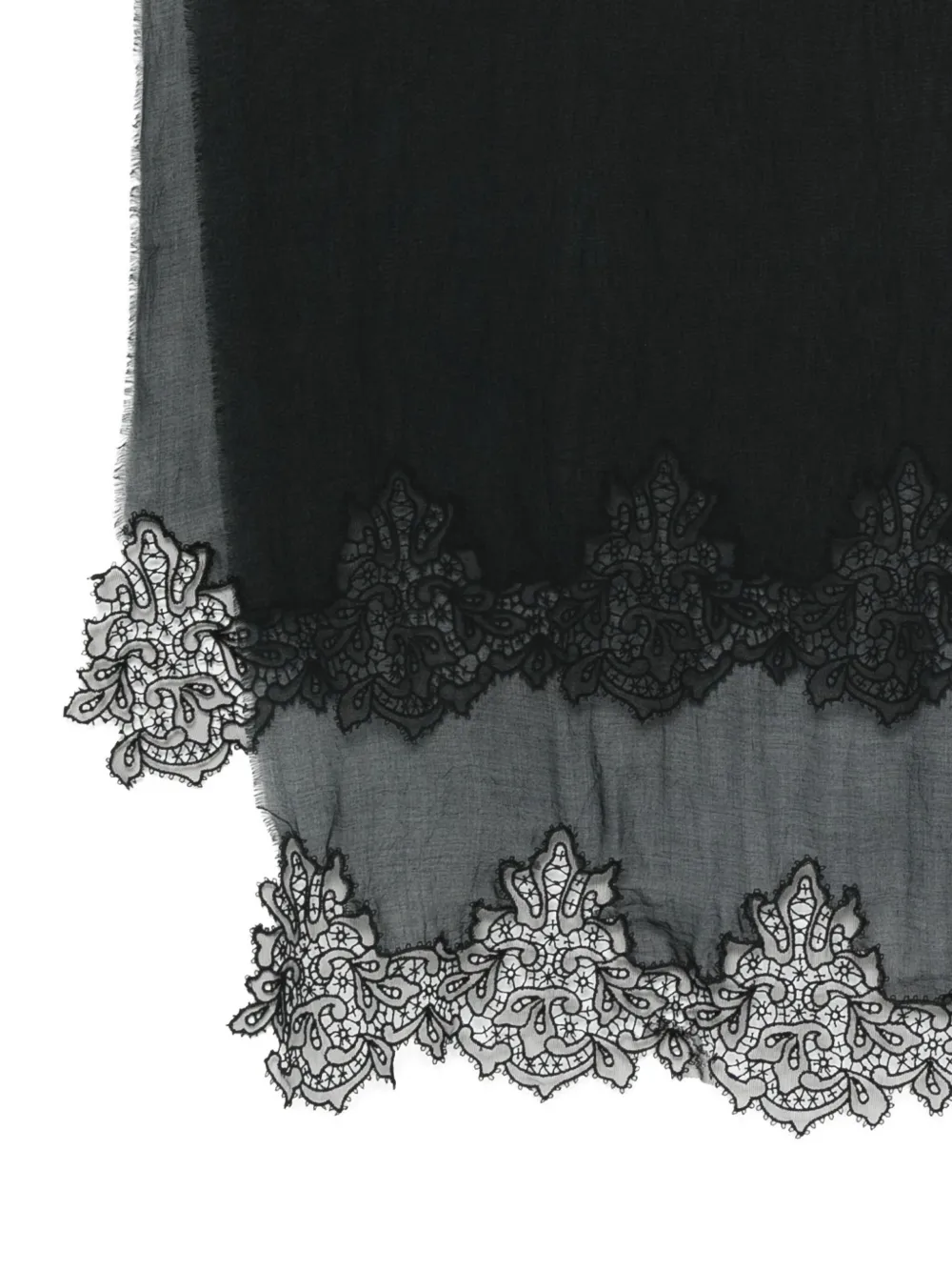 Ermanno Scervino lace-trim scarf | Image 2
