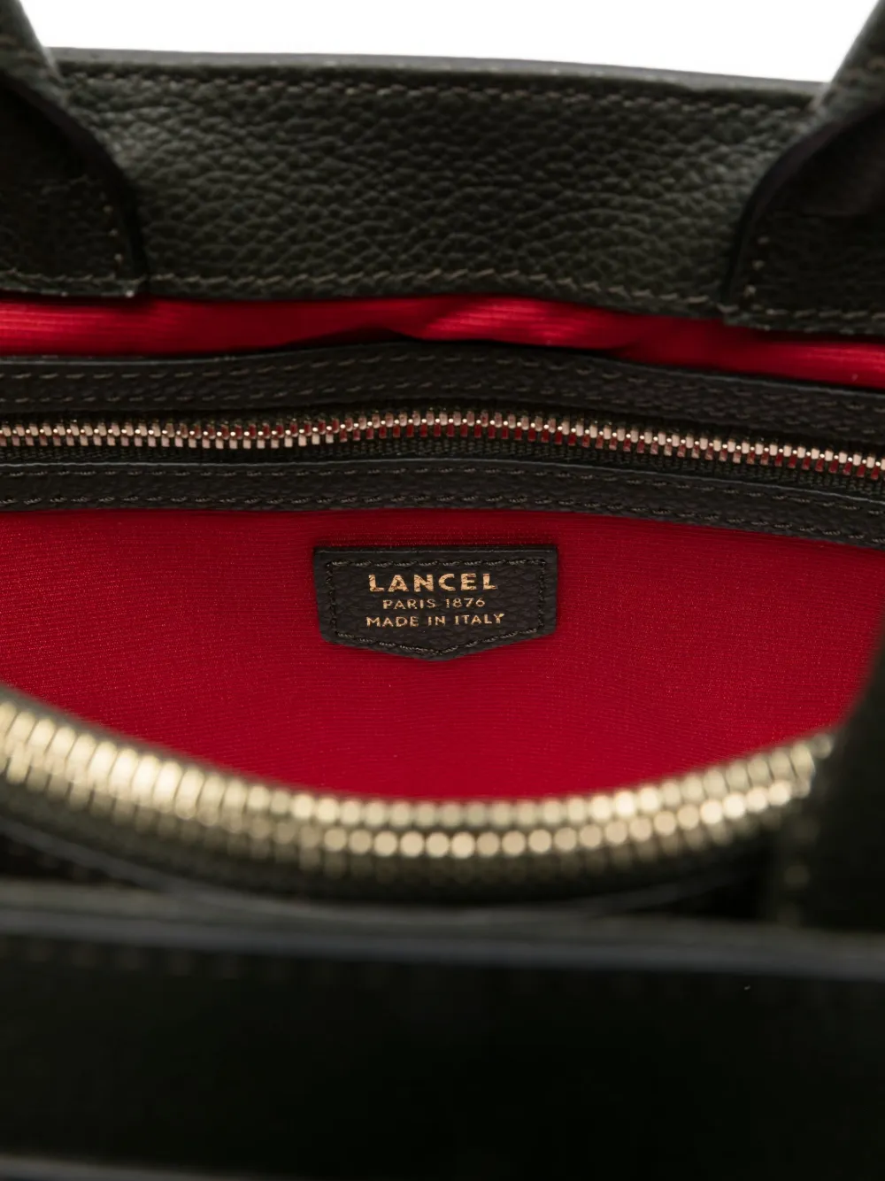 Lancel Medium Faubourg shopper Groen