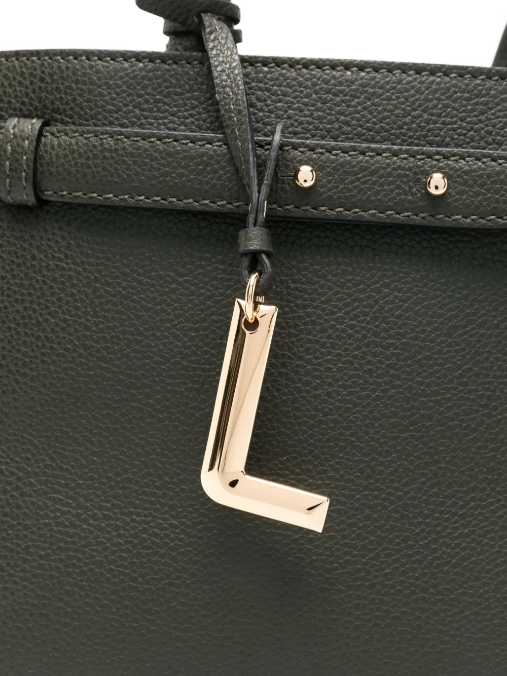 Lancel Medium Faubourg shopper Groen