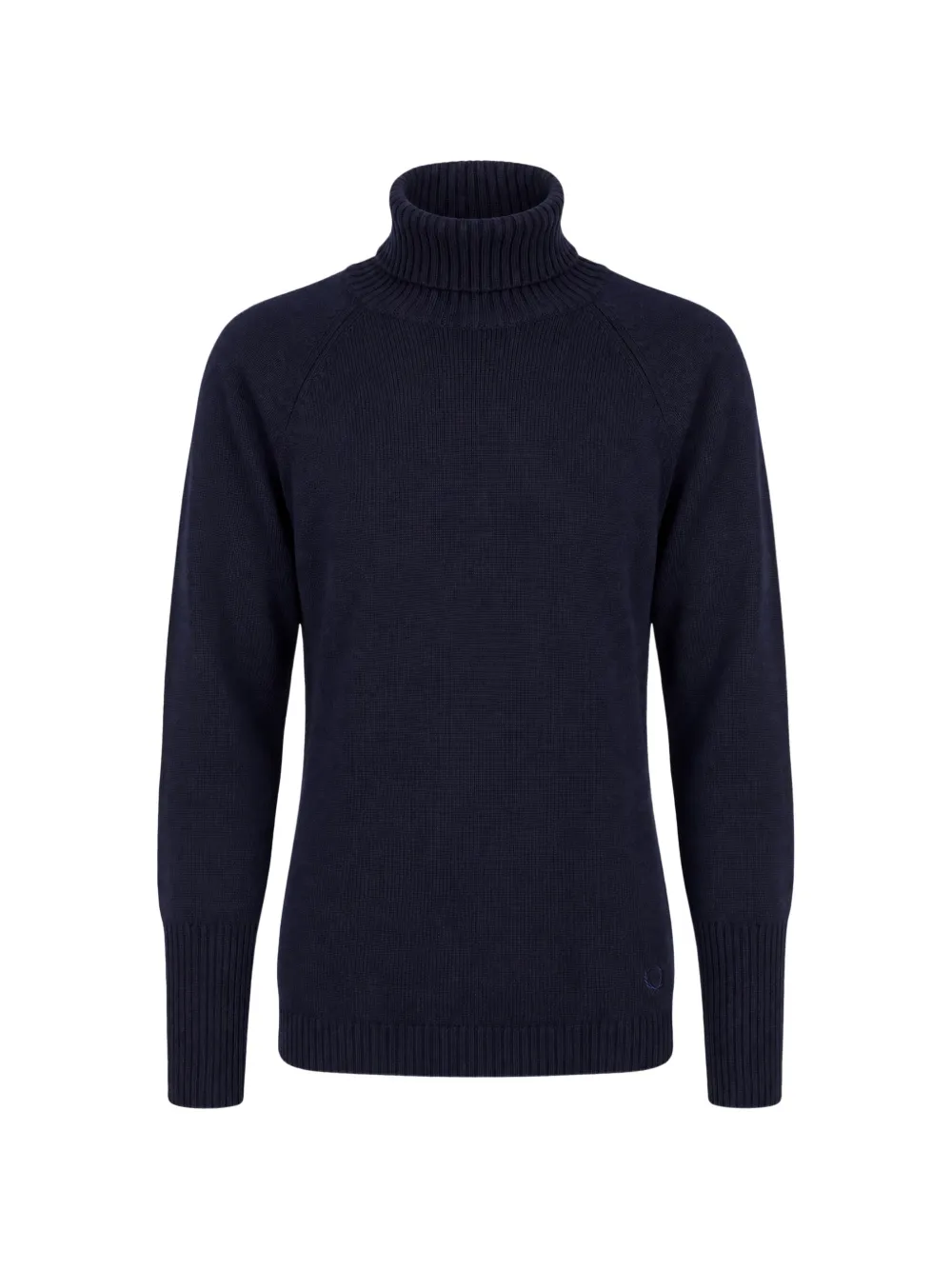 THE (Alphabet) roll-neck cashmere sweater - Blu