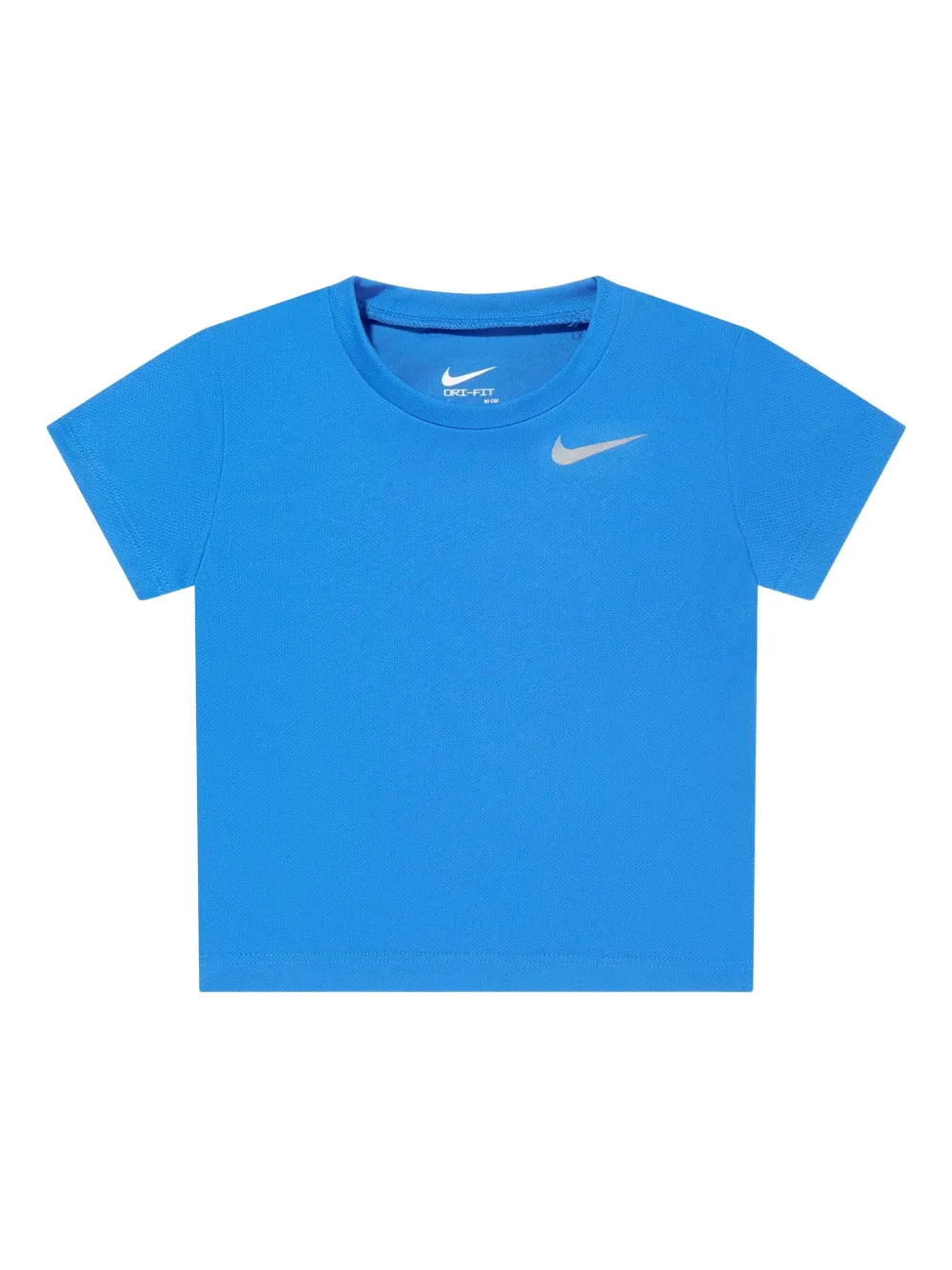 Nike Logo-detail Shorts Set In Blue