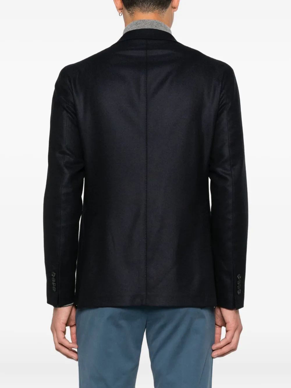 Tagliatore Blazer met enkele rij knopen Blauw