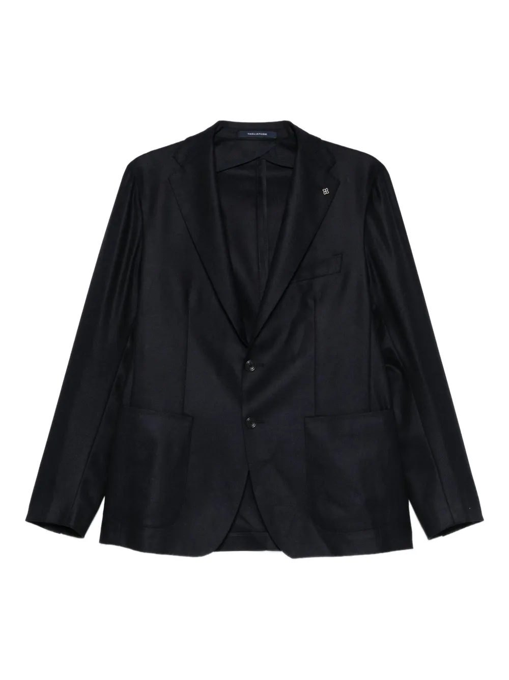 Tagliatore notched-lapel single-breasted blazer | Blue | Image 1