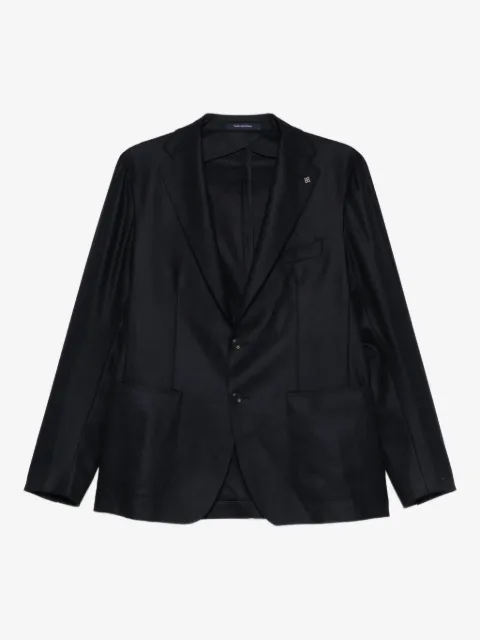 Tagliatore notched-lapel single-breasted blazer 