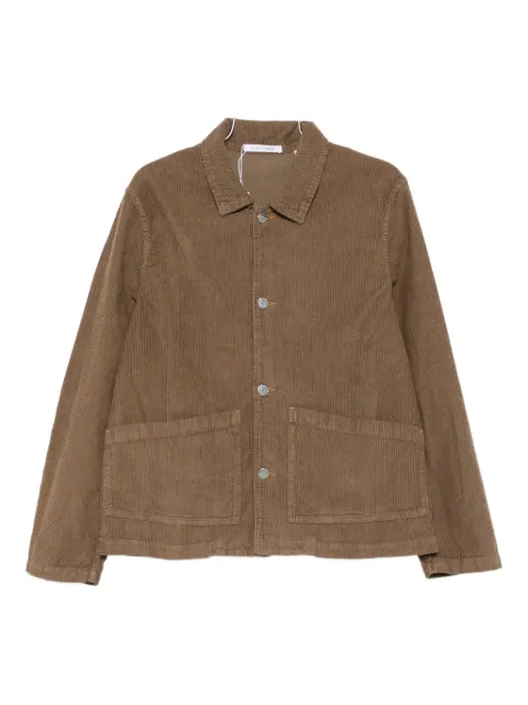 Sunflower patch-pocket corduroy jacket