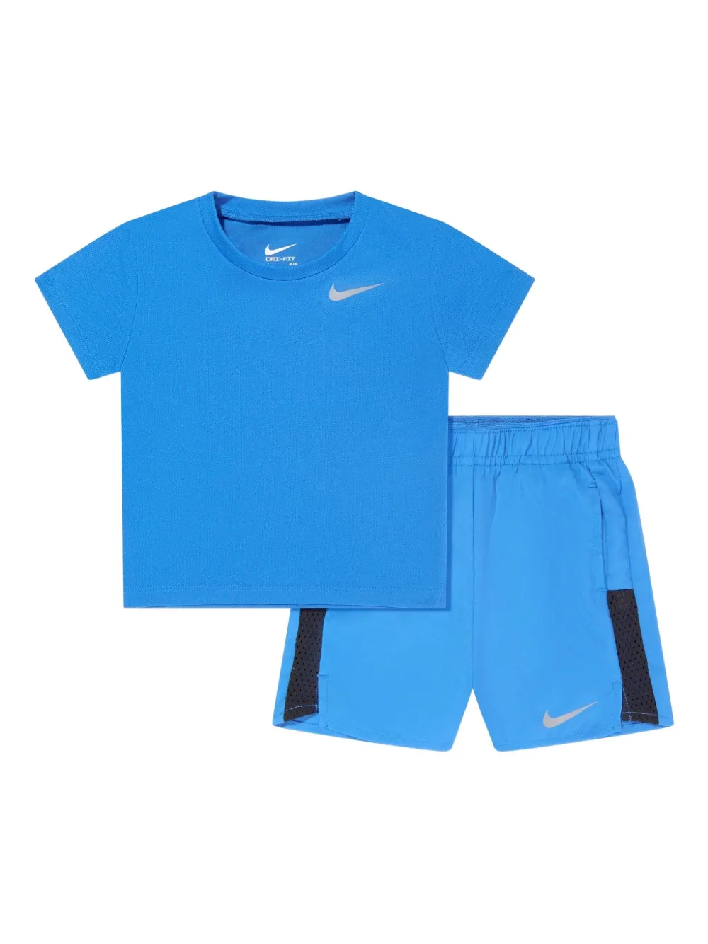 Nike Kids logo-detail shorts set | Blue | Image 1