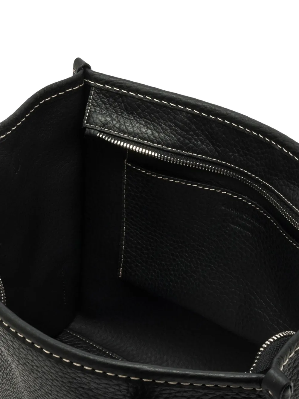 Gianni Chiarini Miss Marcella 32 Leather Tote Bag In Black