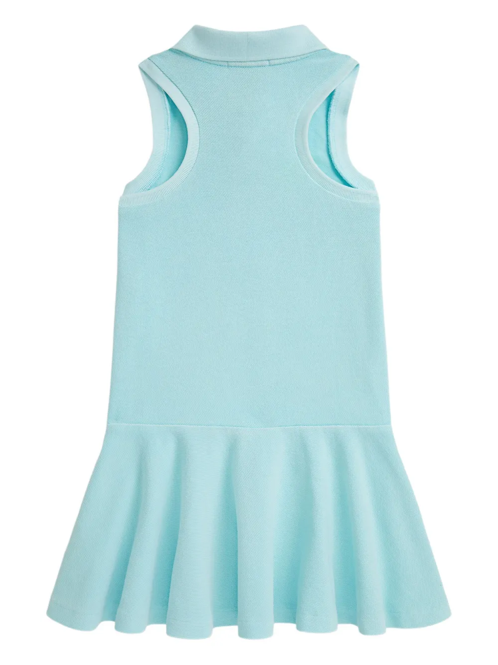 POLO RALPH LAUREN KIDS Mouwloze polojurk met kraag Blauw