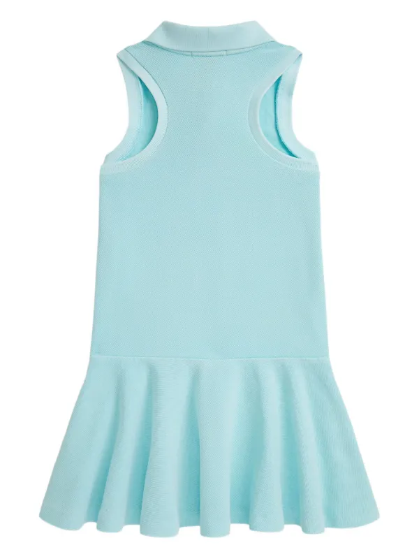 POLO RALPH LAUREN KIDS Collared Sleeveless Polo Mini Dress | Blue | FARFETCH KW POLO RALPH LAUREN KIDS Collared Sleeveless Polo Mini Dress | Blue | FARFETCH KW