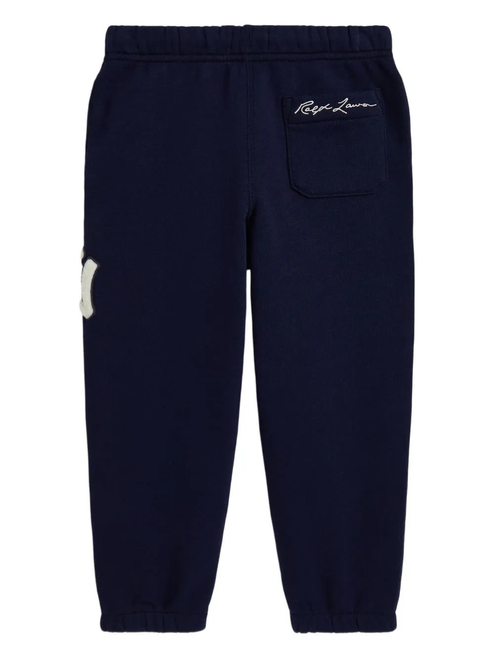 Polo Ralph Lauren Logo-appliqué Trousers In Blue