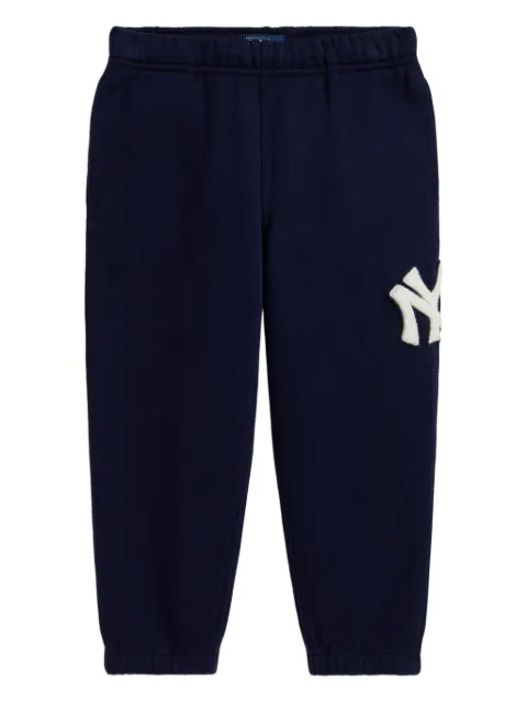 POLO RALPH LAUREN KIDS logo-appliqué trousers