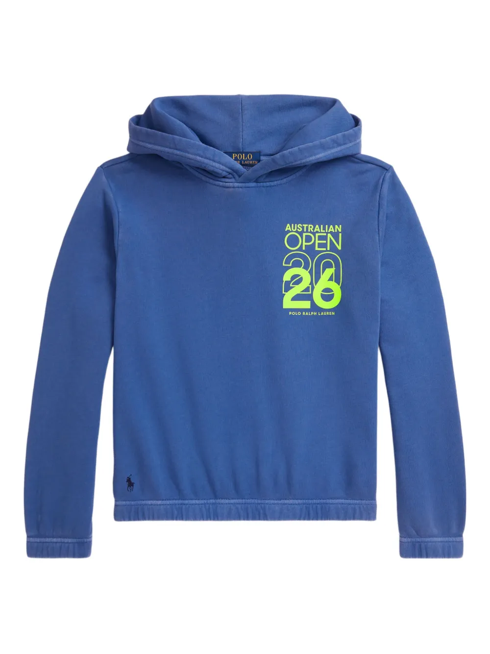POLO RALPH LAUREN KIDS ロゴ パーカー - ブルー