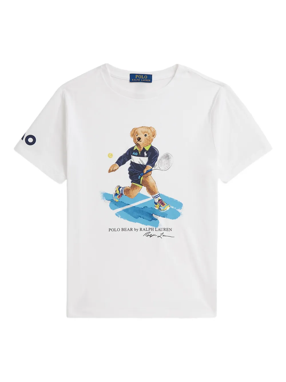 POLO RALPH LAUREN KIDS クルーネック Tシャツ - ホワイト
