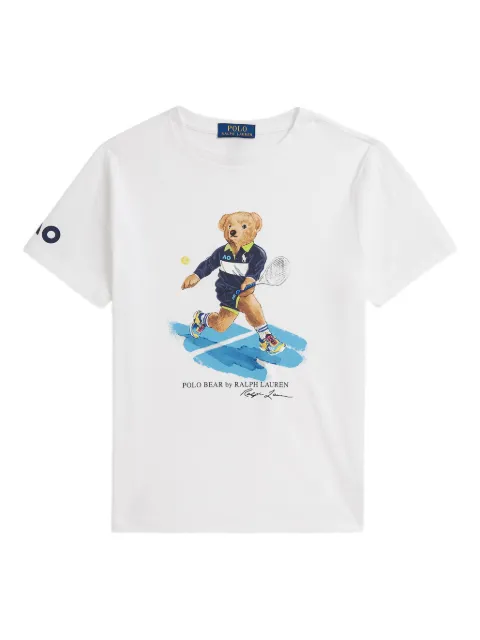 POLO RALPH LAUREN KIDS playera manga corta con cuello redondo