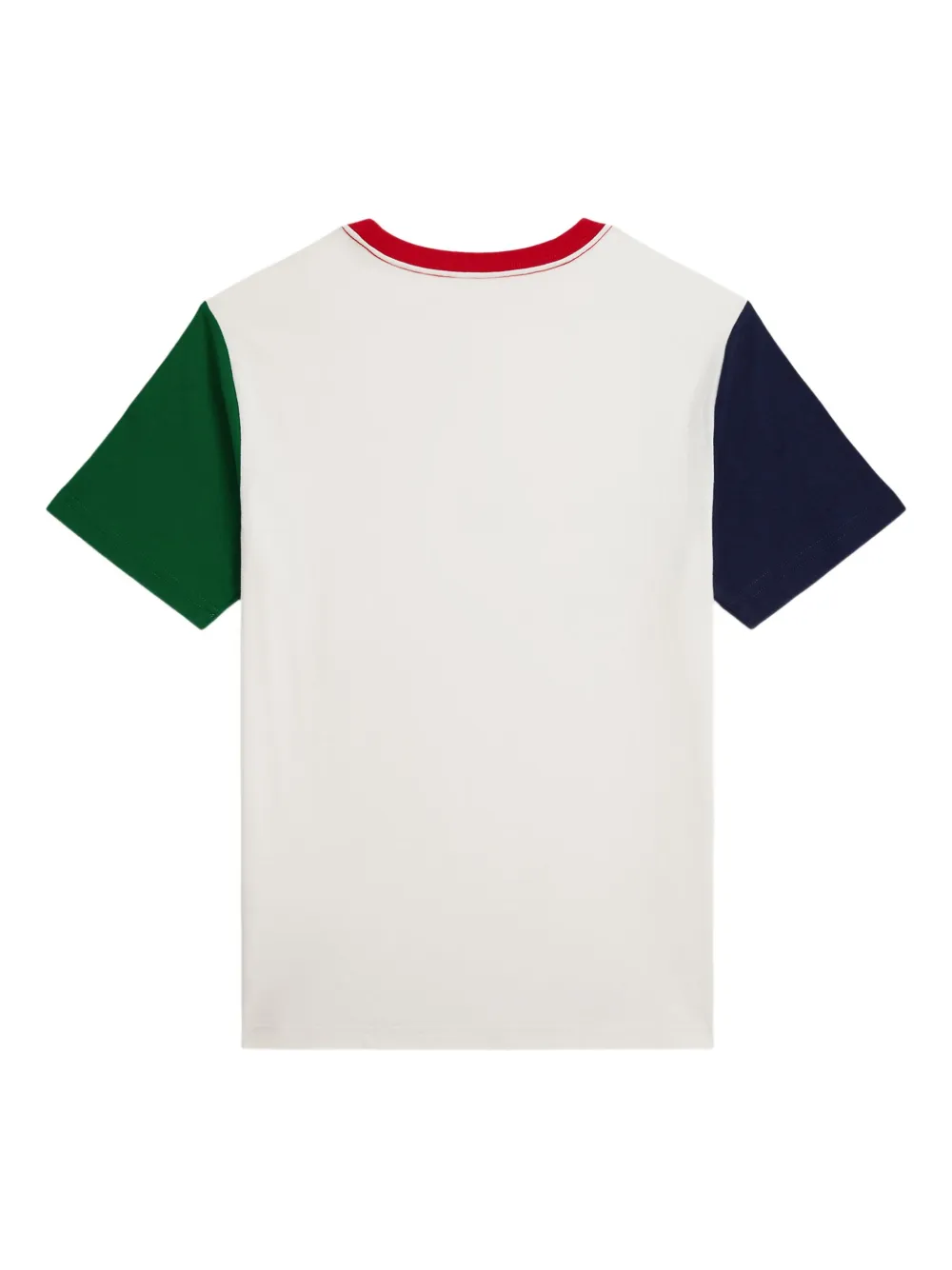 POLO RALPH LAUREN KIDS T-shirt met ronde hals en korte mouwen Wit