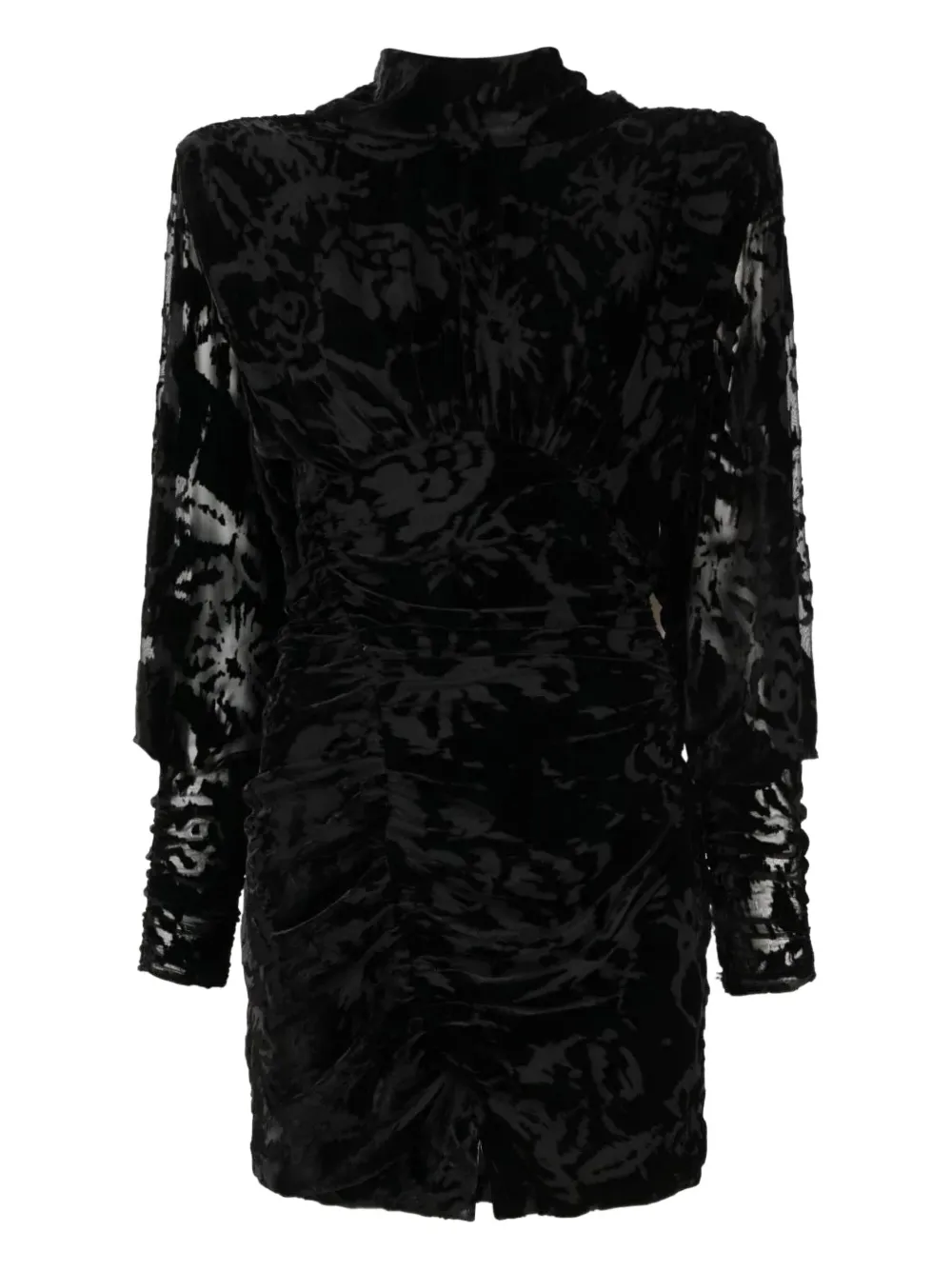 IRO Narivo floral-jacquard dress | Black | Image 1