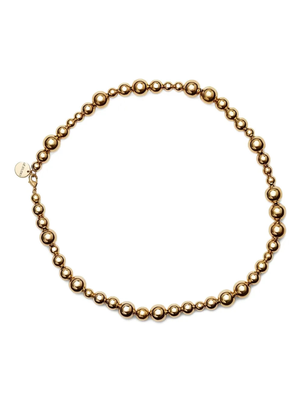 Lie Studio The Elly Necklace In Gold