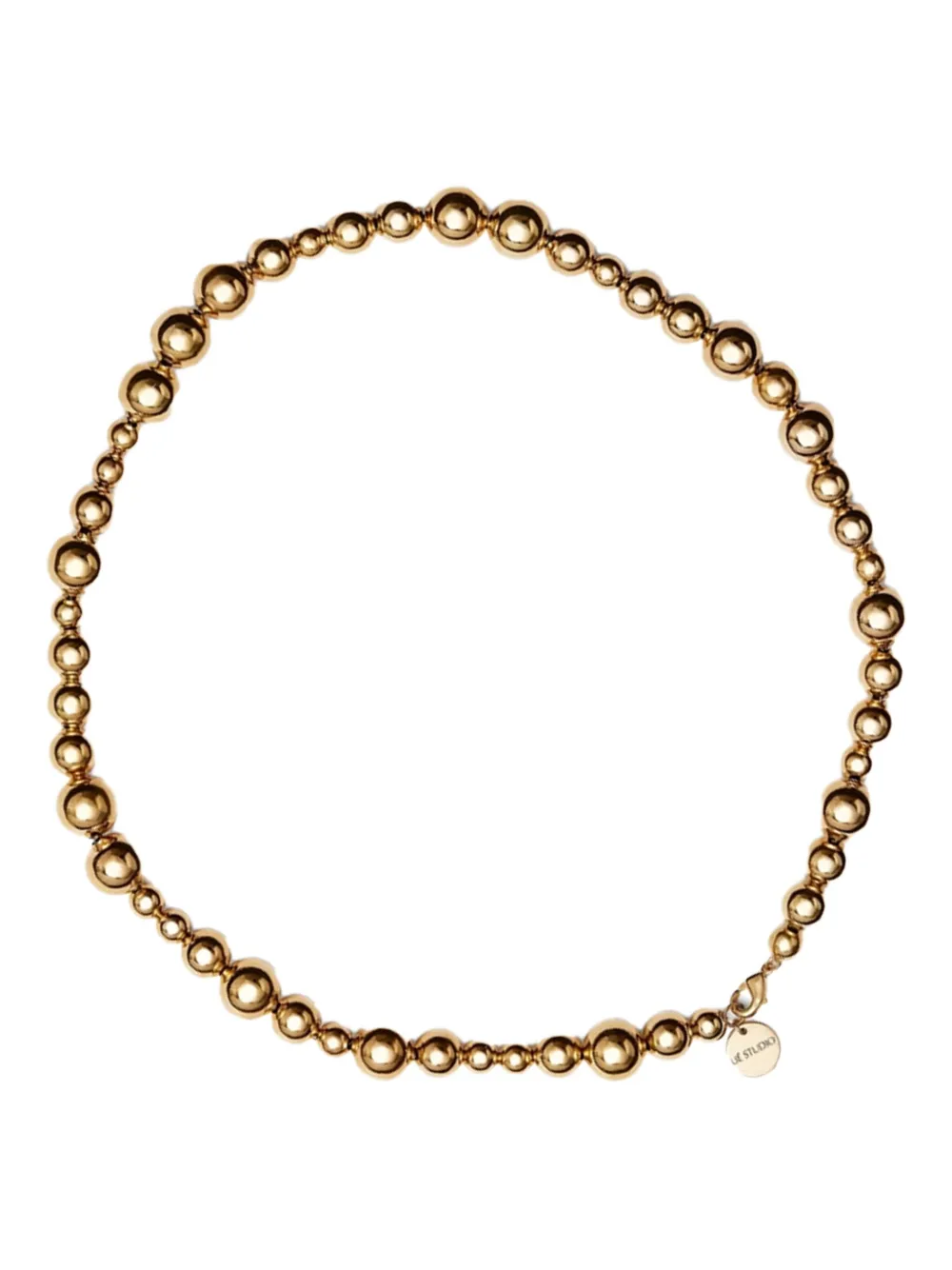 Lie Studio The Elly Necklace In Gold