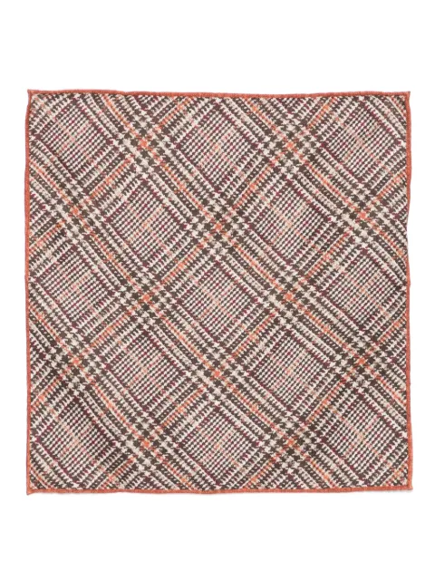 Brunello Cucinelli checked polka-dot scarf
