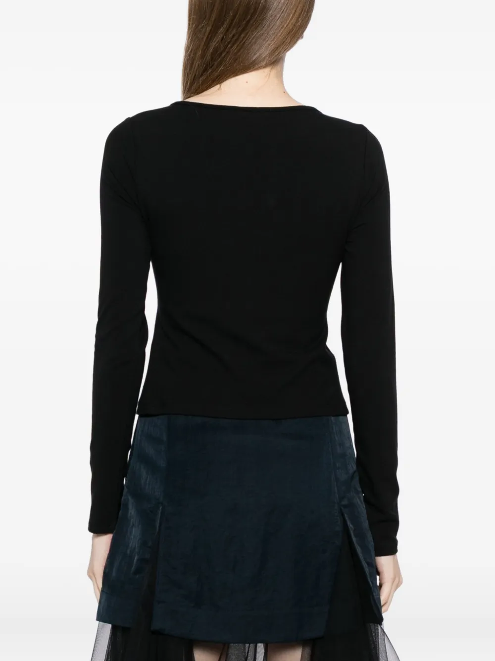 Reformation T-silas Top In Black