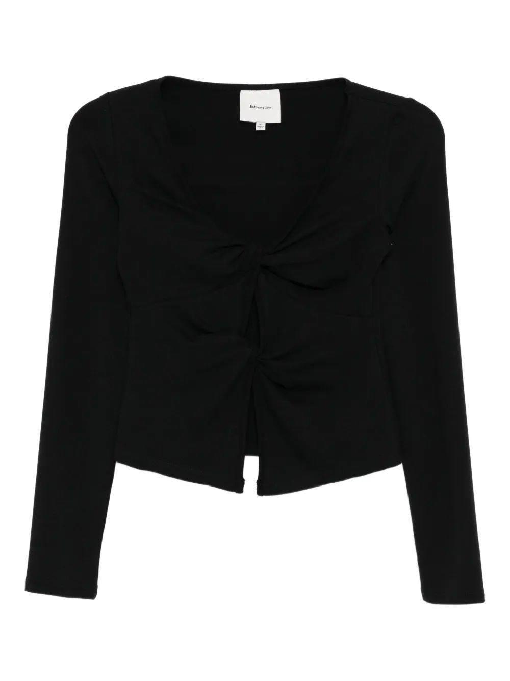 Reformation top T-Silas | negro | Image 1
