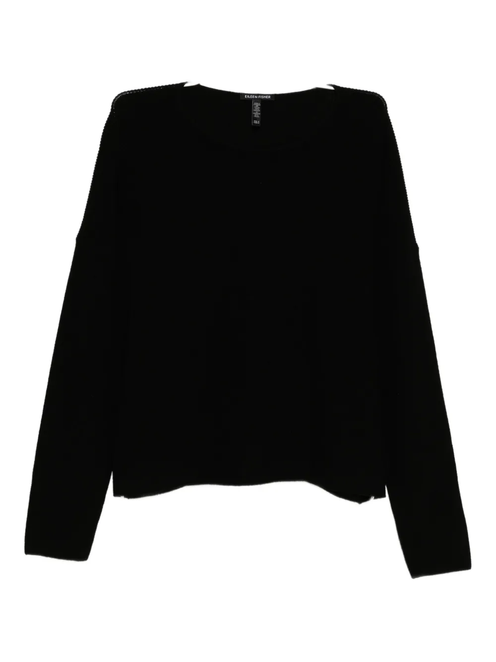 Eileen Fisher merino jumper - ブラック Eileen Fisher merino jumper - ブラック