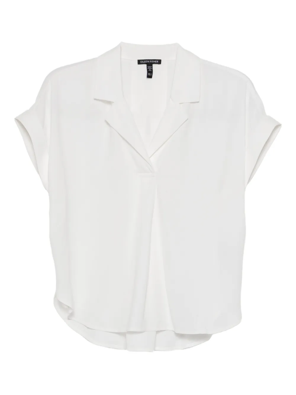 Eileen Fisher blouse à col cranté | blanc | Image 1
