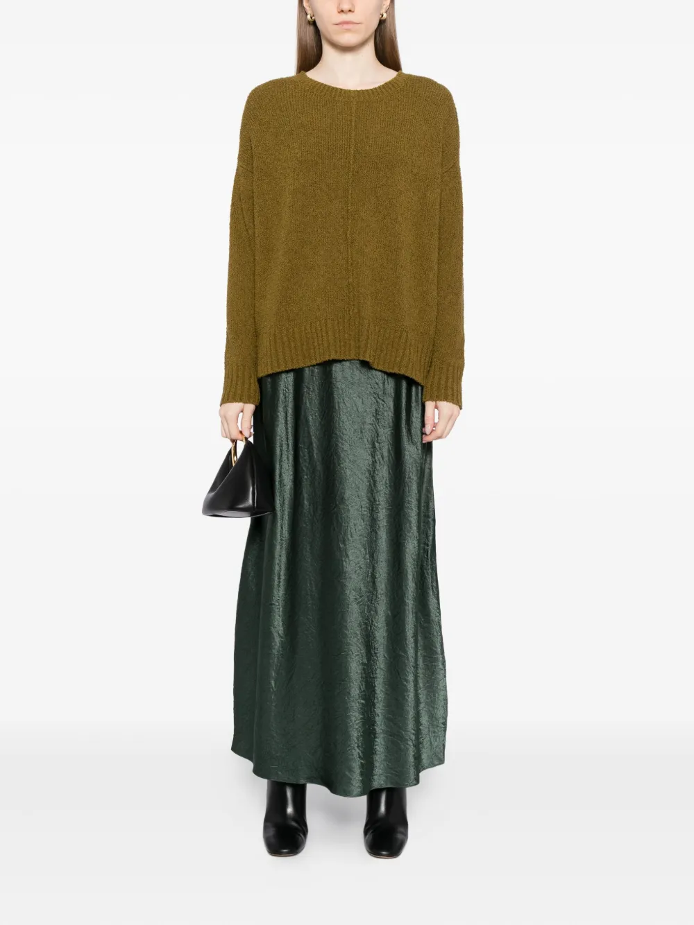 Eileen Fisher Bias rok - Groen