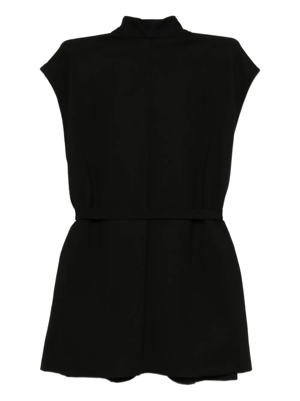 Eileen Fisher Flex Ponte bodywarmer Zwart