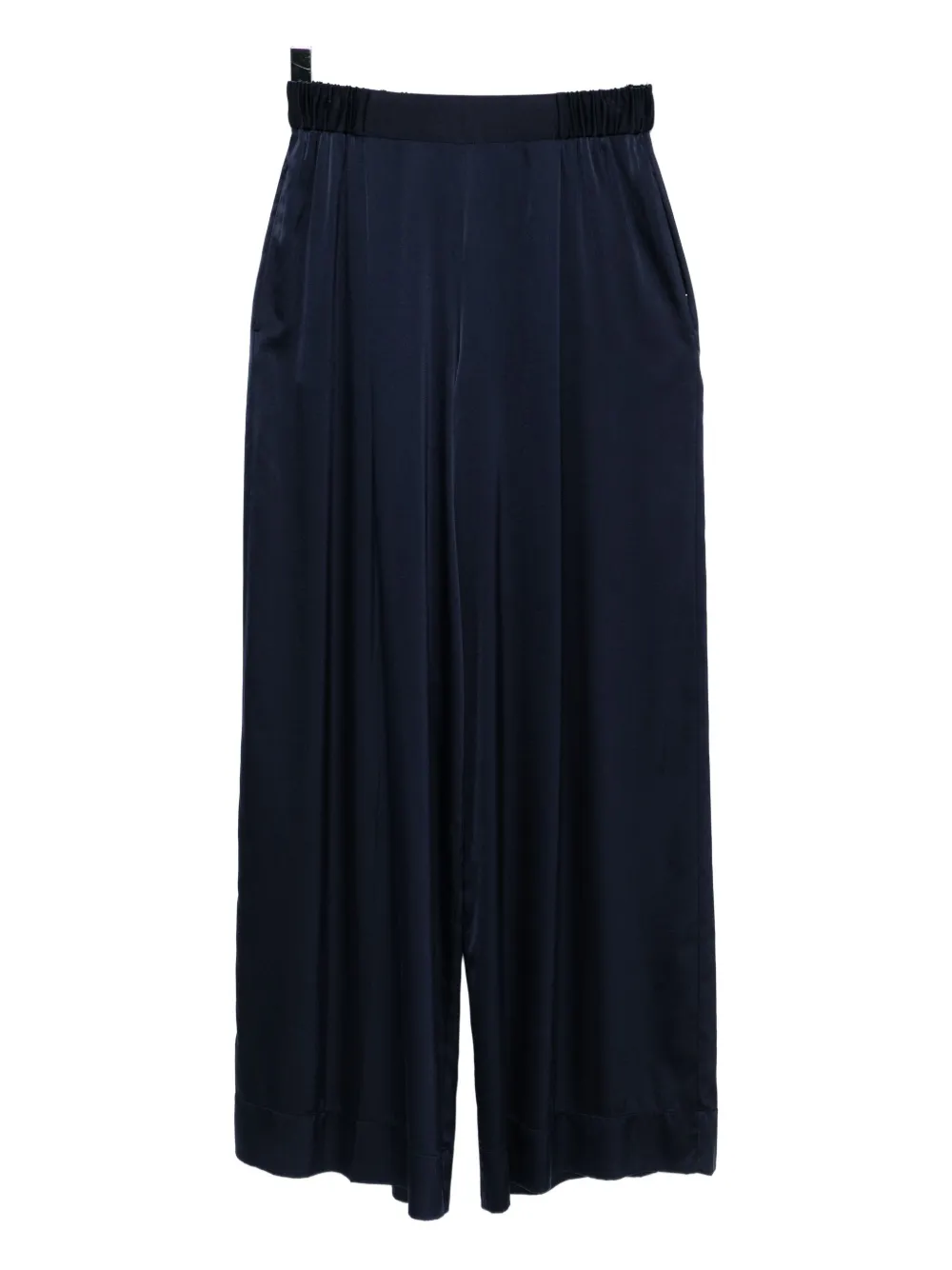 Forte Forte Satin Trousers In Black