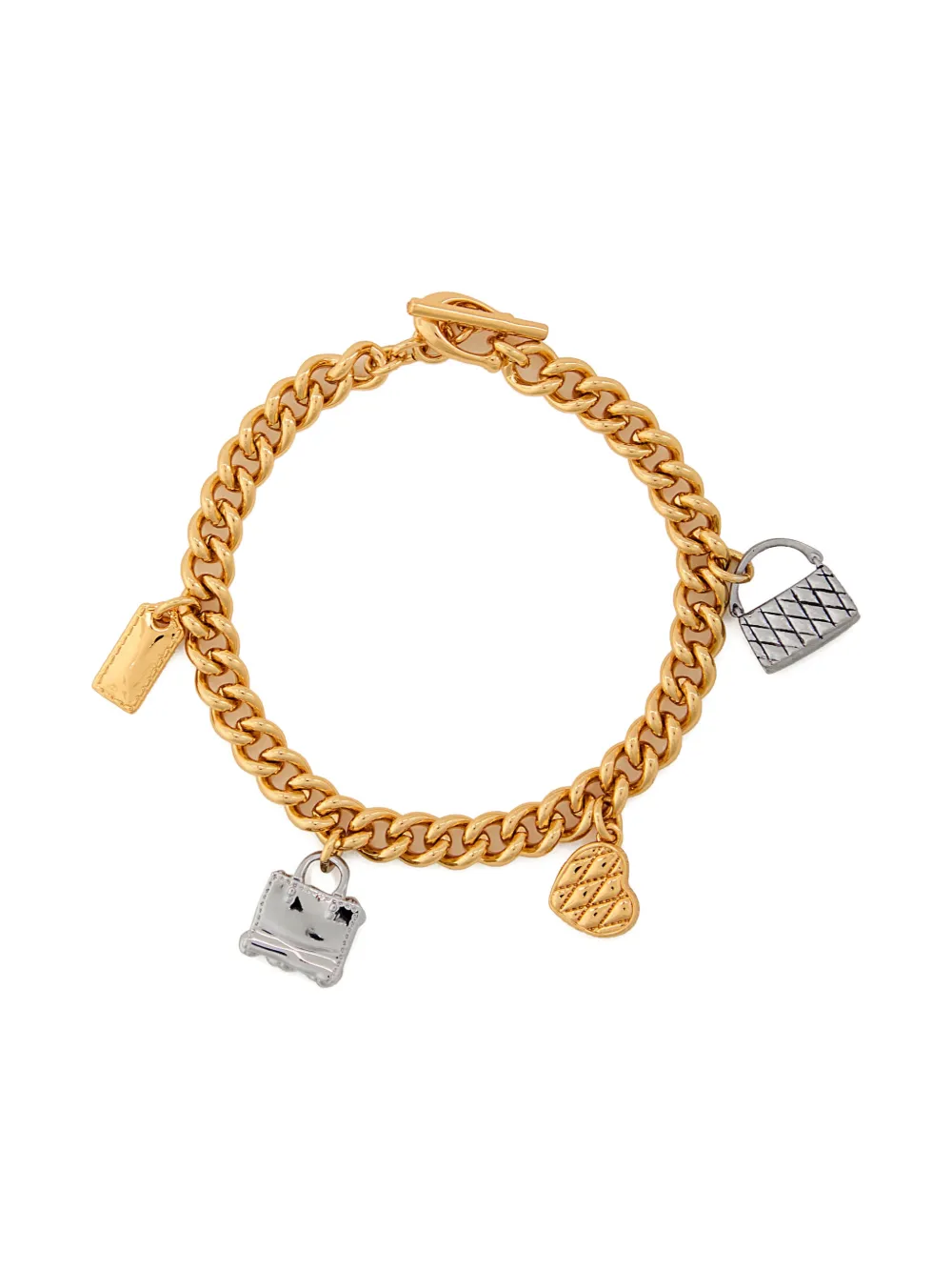 Coach charm chain bracelet - Goud