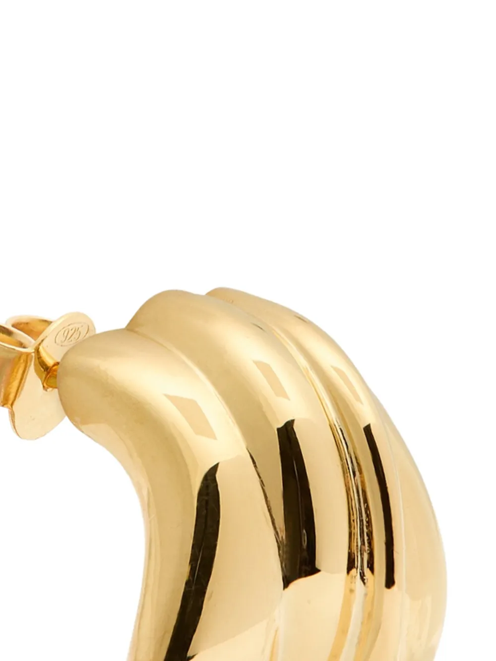  Completedworks Round-shape Hoop Earrings - Gold 