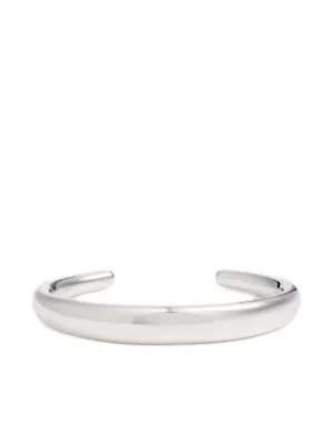 Kiko Kostadinov Sculptural Bracelet | Silver | FARFETCH
